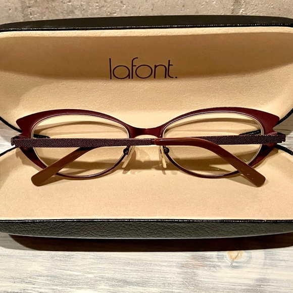 Lafont Cat Eye Frames Glasses - Picture 3 of 16